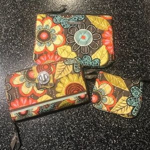 Vera Bradley Wallet, Pouch and Coin Pouch